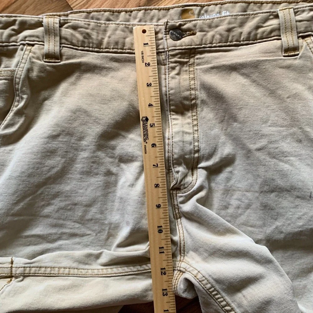 Carhartt Relaxed‎ Fit Workwear Utility Canvas Shorts Mens 40 Classic Carpenter